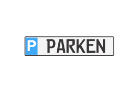 Parkplatzschild