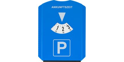 Foto: Parkscheibe 3 in 1