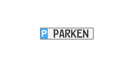 Parkplatzschild